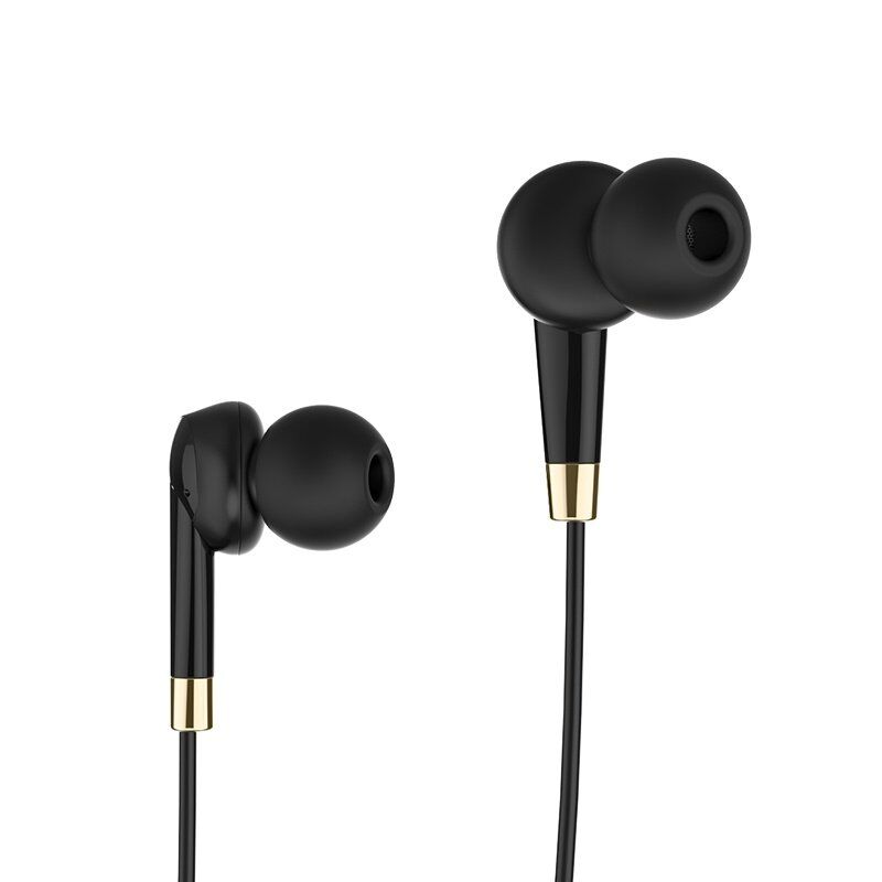 Дротові навушники HOCO M58, чорний Дротові навушники HOCO M58, чорний