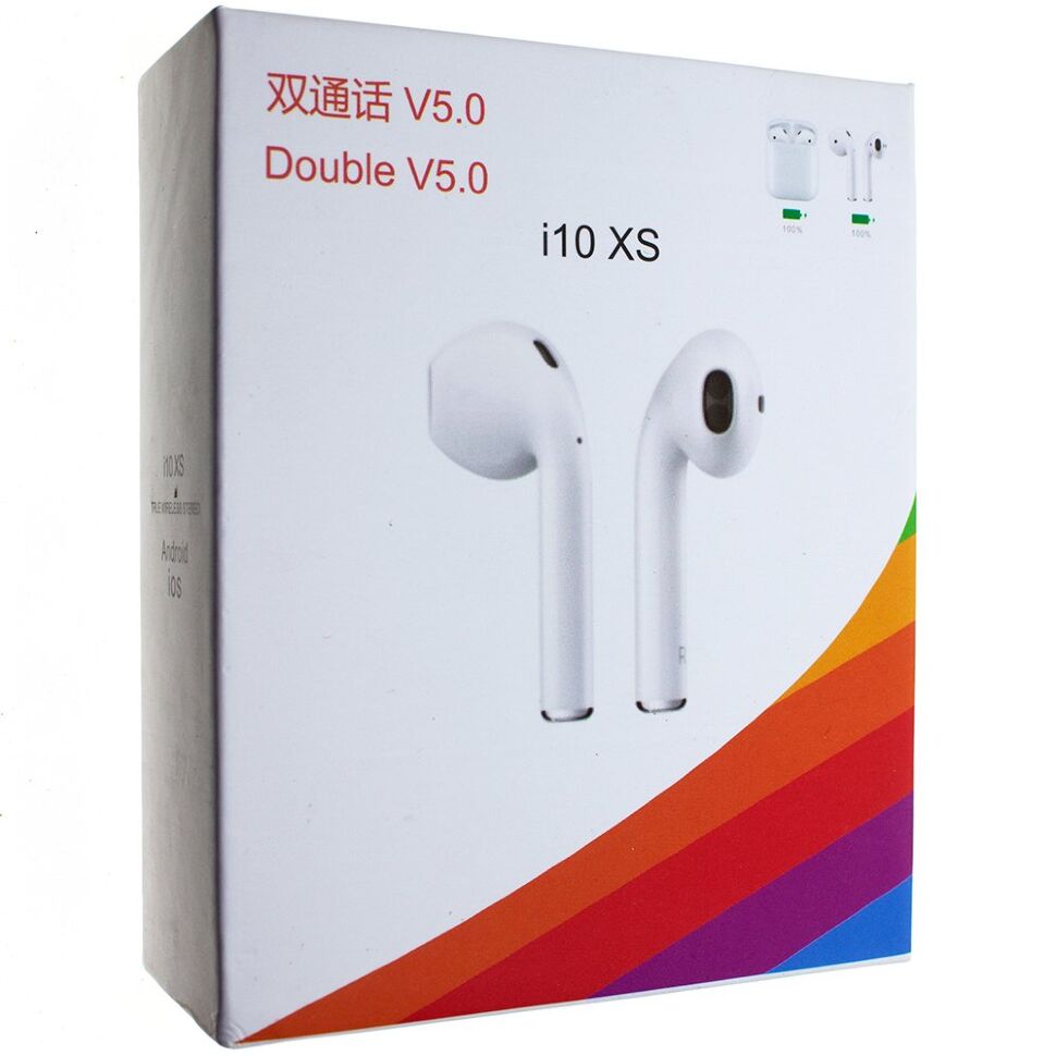 Бездротова гарнітура AIRPODS i10 XS COPY TWS