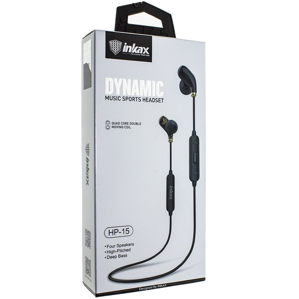 Бездротові навушники INKAX HP-15, чорний Бездротові навушники INKAX HP-15, чорний