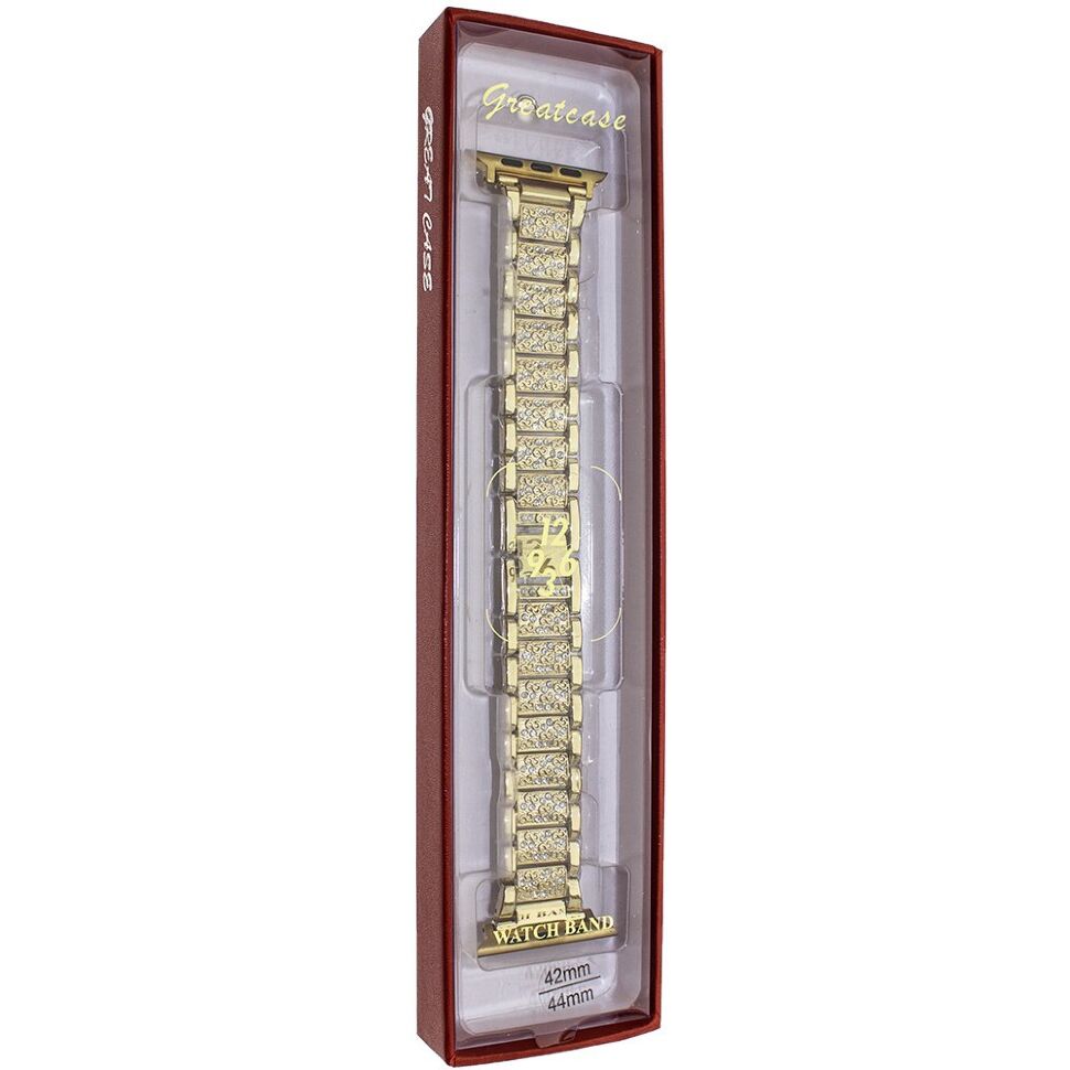 Ремінець металевий 1-Bead Metal СТРАЗИ APPLE WATCH 42 | 44 | 45 MM №26 Ремінець металевий 1-Bead Metal СТРАЗИ APPLE WATCH 42 | 44 | 45 MM №26