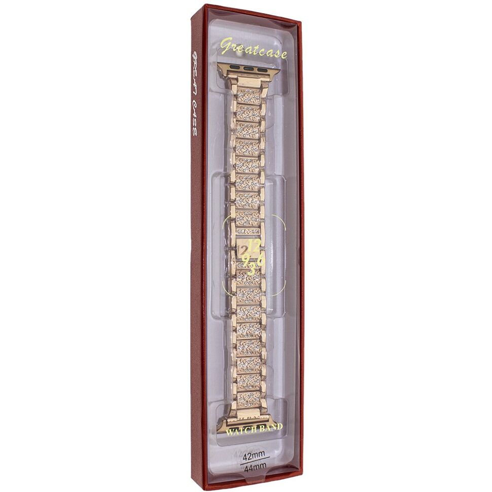 Ремінець металевий 1-Bead Metal СТРАЗИ APPLE WATCH 42 | 44 | 45 MM №26 Ремінець металевий 1-Bead Metal СТРАЗИ APPLE WATCH 42 | 44 | 45 MM №26