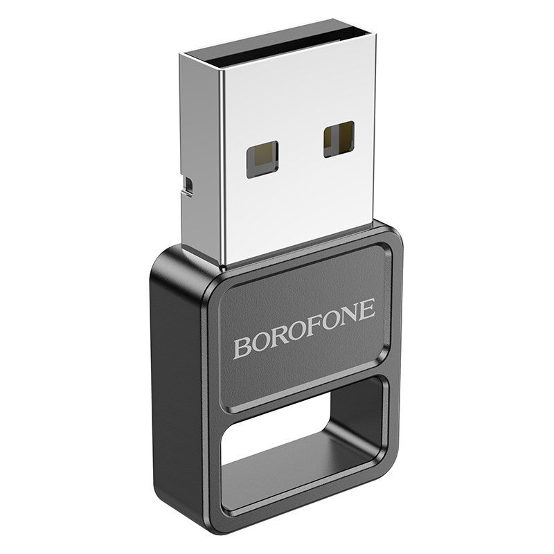 Bluetooth адаптер Borofone DH8, чорний