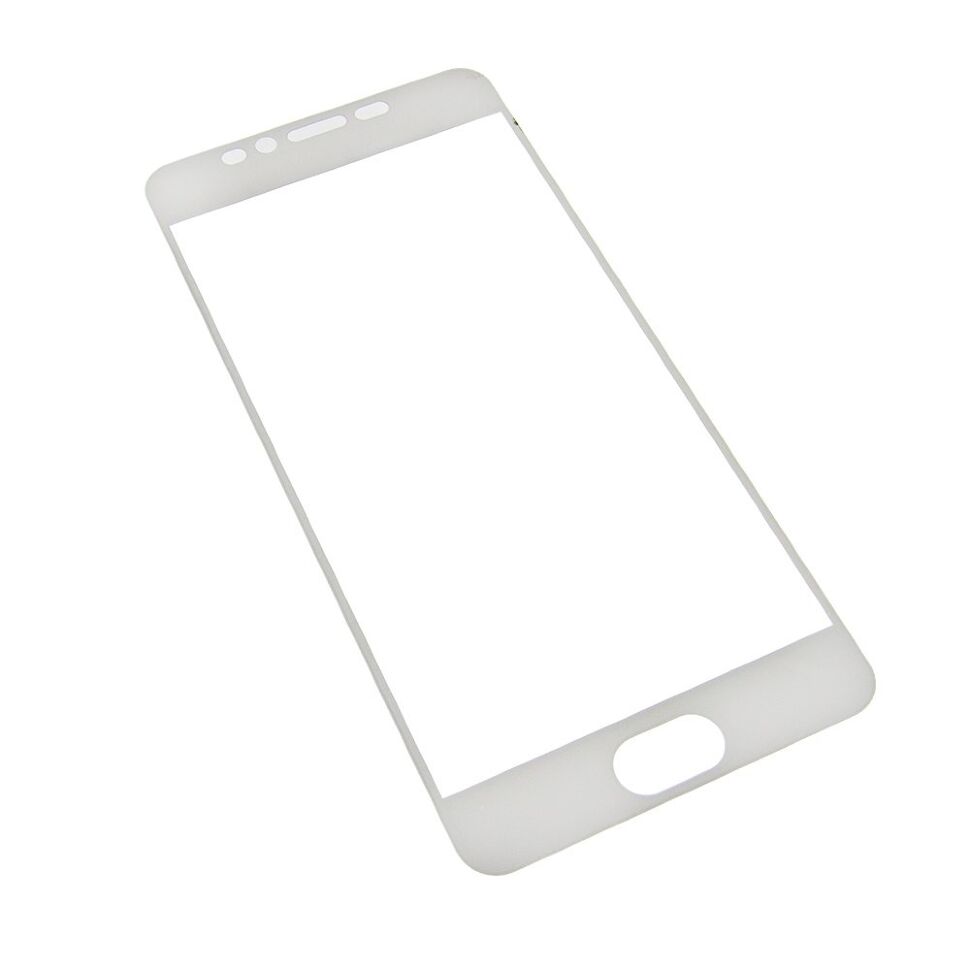 Скло FULL SCREEN MEIZU M5S БІЛИЙ