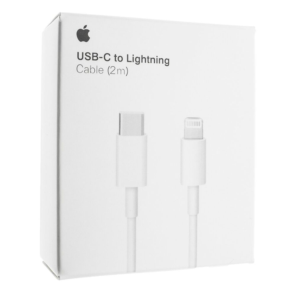 Упаковка для кабелю айфон PD 20w з лого 2 метри