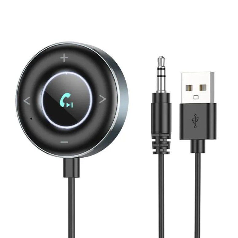 Bluetooth аудіо ресівер Borofone BC58, сірий Bluetooth аудіо ресівер Borofone BC58, сірий