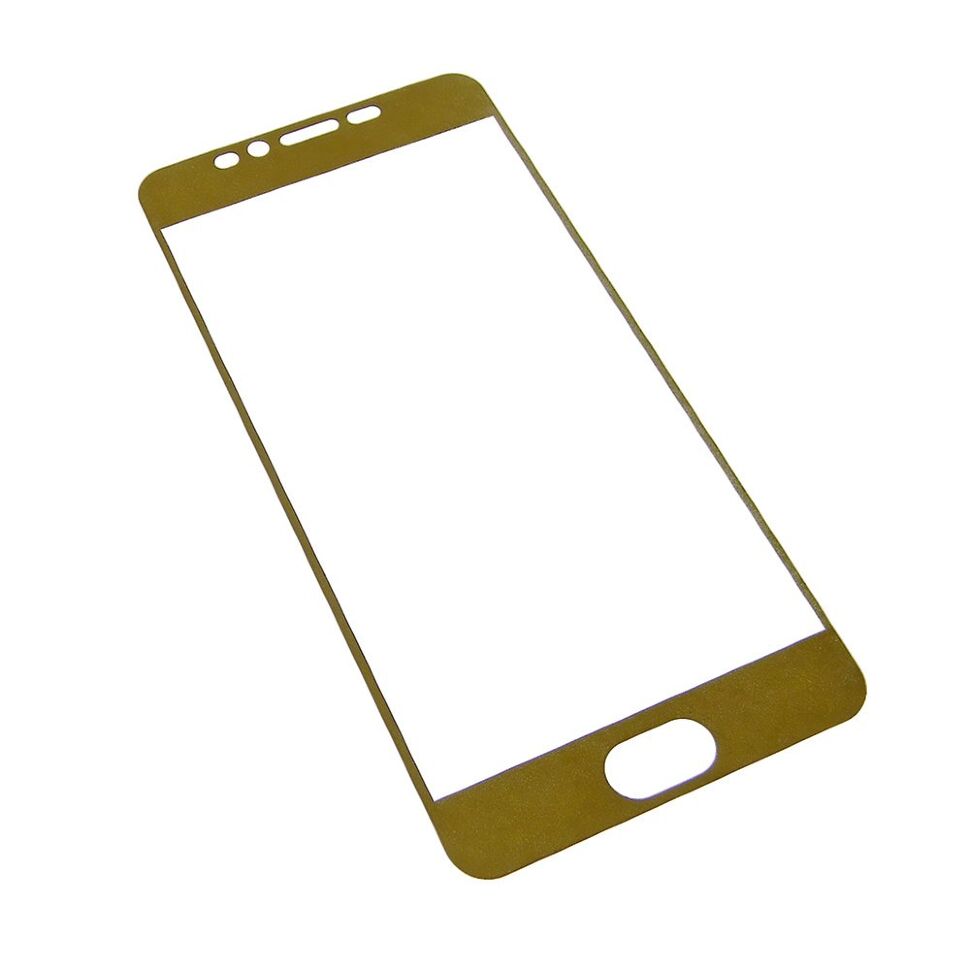 Скло FULL SCREEN MEIZU M5S ЗОЛОТИЙ