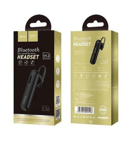 Бездротова Bluetooth-моно-гарнітура HOCO E36, ЧОРНИЙ Бездротова Bluetooth-моно-гарнітура HOCO E36, ЧОРНИЙ
