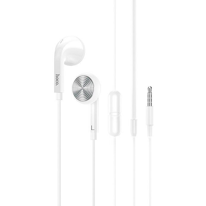 Дротові навушники HOCO M73, білий Дротові навушники HOCO M73, білий