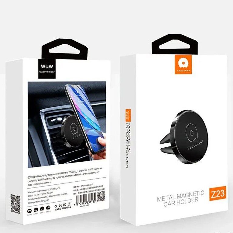 Автомобільний тримач WUW Z23 МАГНІТ на повітряну решітку