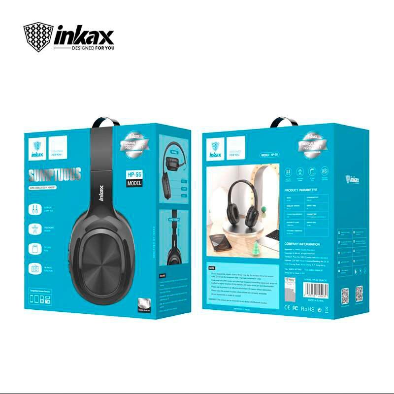 Бездротові навушники INKAX HP-56 SUMPTUOUS Бездротові навушники INKAX HP-56 SUMPTUOUS