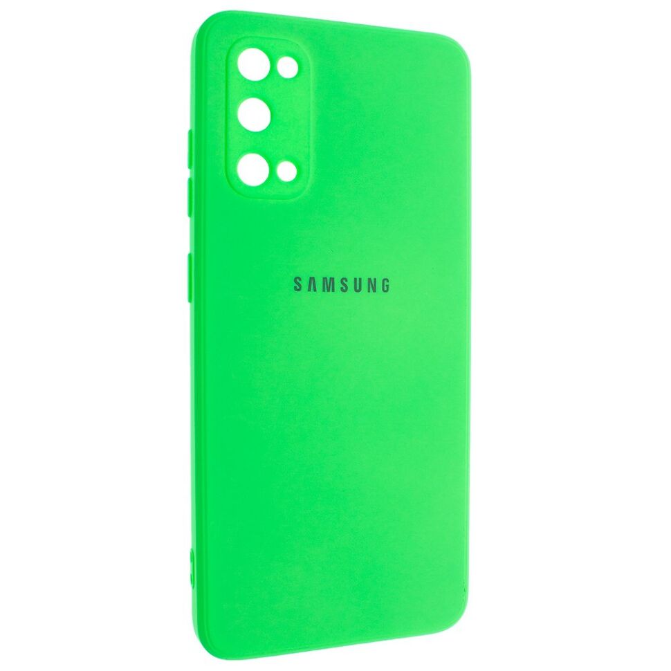 Задня накладка силіконова з закритою камерою для SAMSUNG G980 Galaxy S20