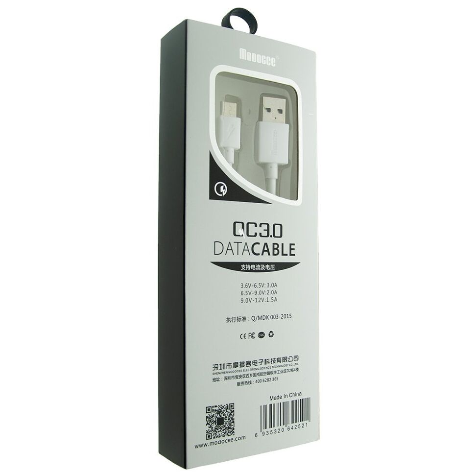 Кабель USB MODOCEE MDK-X13 4A TYPE-C USB Кабель USB MODOCEE MDK-X13 4A TYPE-C USB
