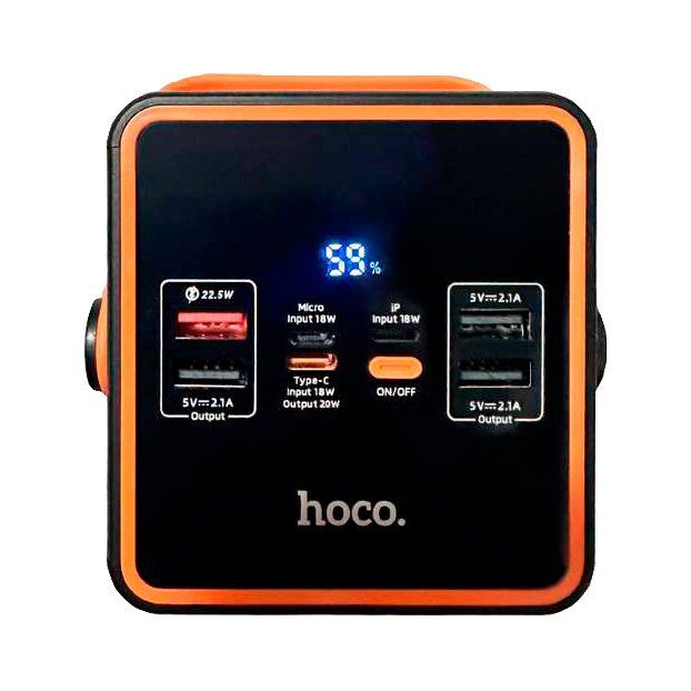 Power Bank HOCO J107 Super 22.5W 90000 mAh,чорний Power Bank HOCO J107 Super 22.5W 90000 mAh,чорний