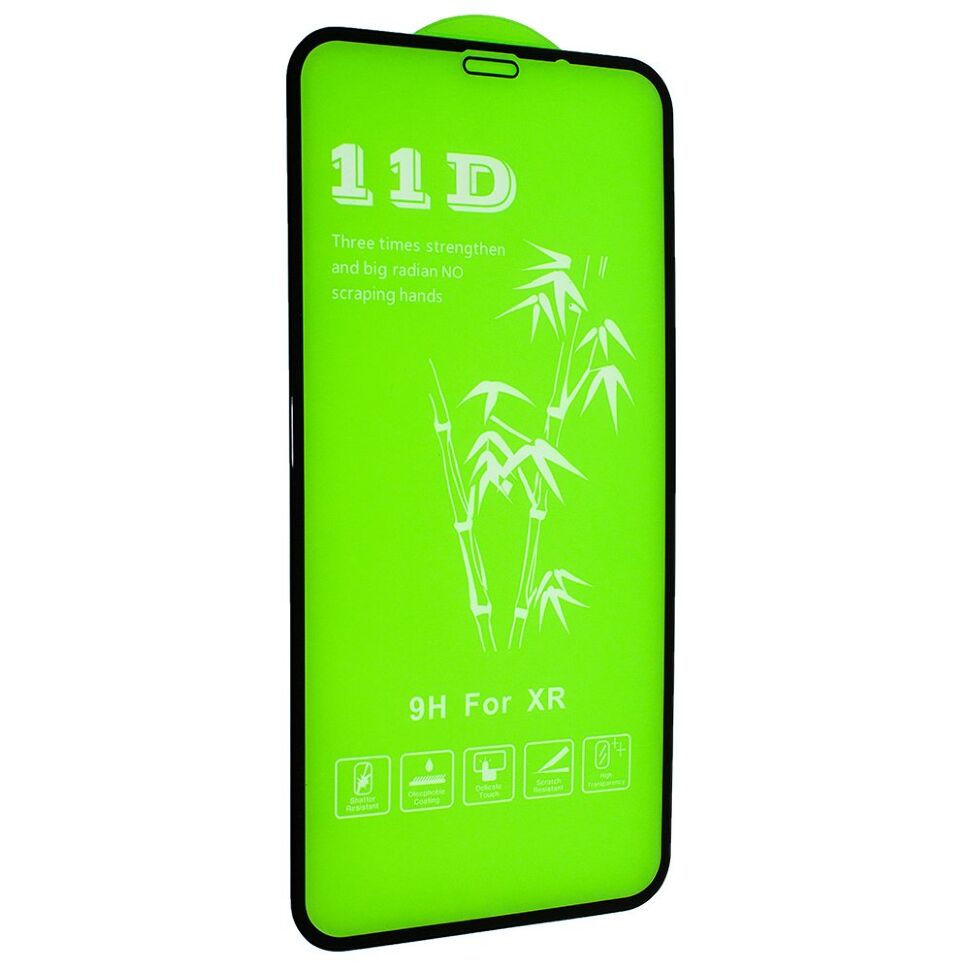 Захисне скло 11D для iPhone XR / 11 ЧОРНИЙ Захисне скло 11D для iPhone XR / 11 ЧОРНИЙ