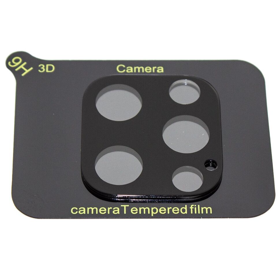 Захисне скло для камери 3D LENS SHIELD APPLE IPHONE 12 PRO 6,1" чорний Захисне скло для камери 3D LENS SHIELD APPLE IPHONE 12 PRO 6,1" чорний