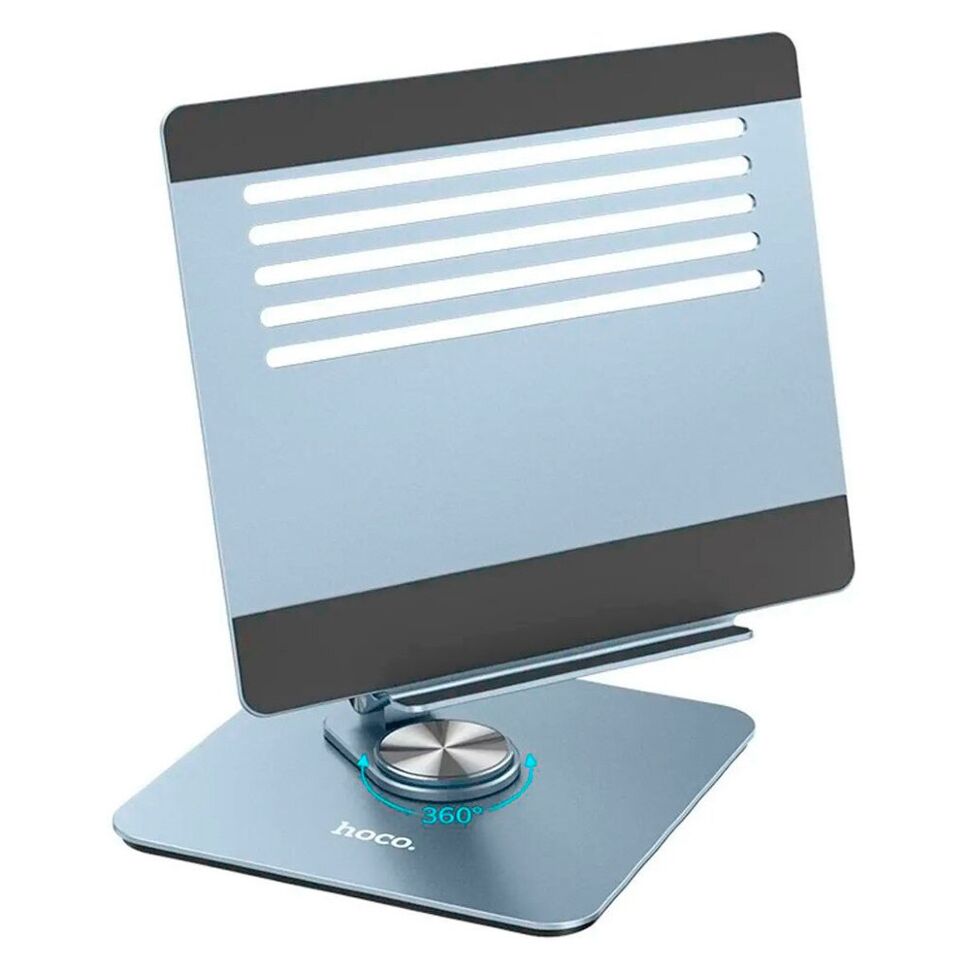 Настільний тримач HOCO PH52 PLUS Might metal rotating для планшету від 9,7" до 15,6", СІРИЙ Настільний тримач HOCO PH52 PLUS Might metal rotating для планшету від 9,7" до 15,6", СІРИЙ