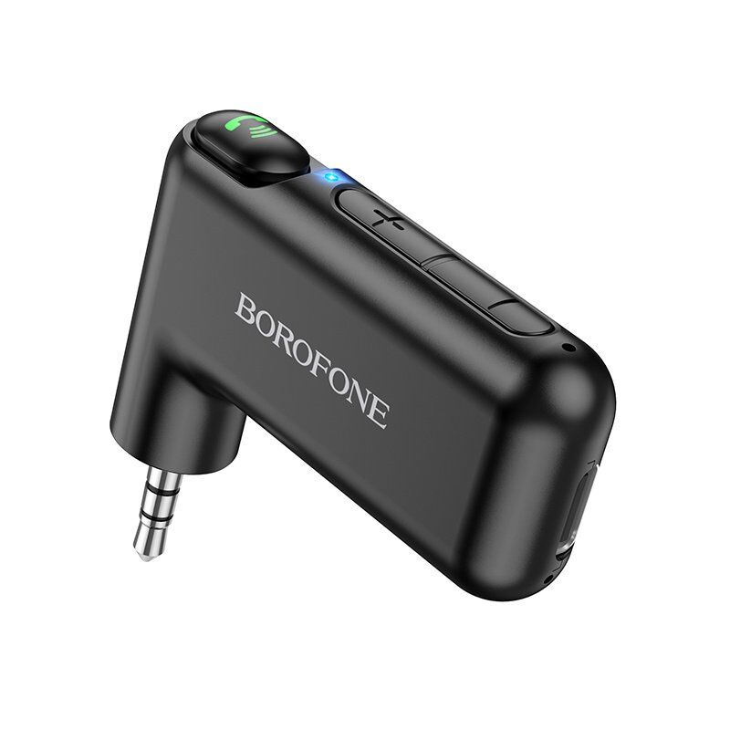 Bluetooth-аудіоадаптер Borofone BC35, чорний Bluetooth-аудіоадаптер Borofone BC35, чорний