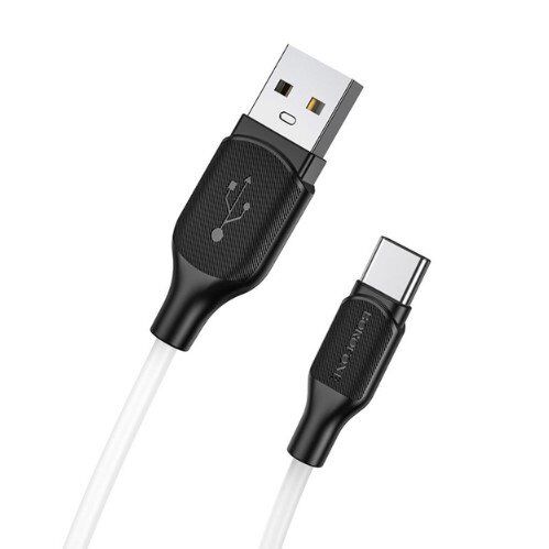 USB кабель BOROFONE BX42 charging data USB - TYPE-C, білий USB кабель BOROFONE BX42 charging data USB - TYPE-C, білий