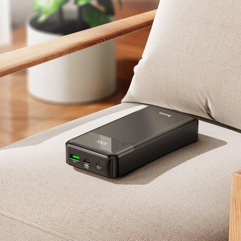 Power Bank HOCO J102A Cool figure PD 20W + QC3.0 20000 mAh, чорний