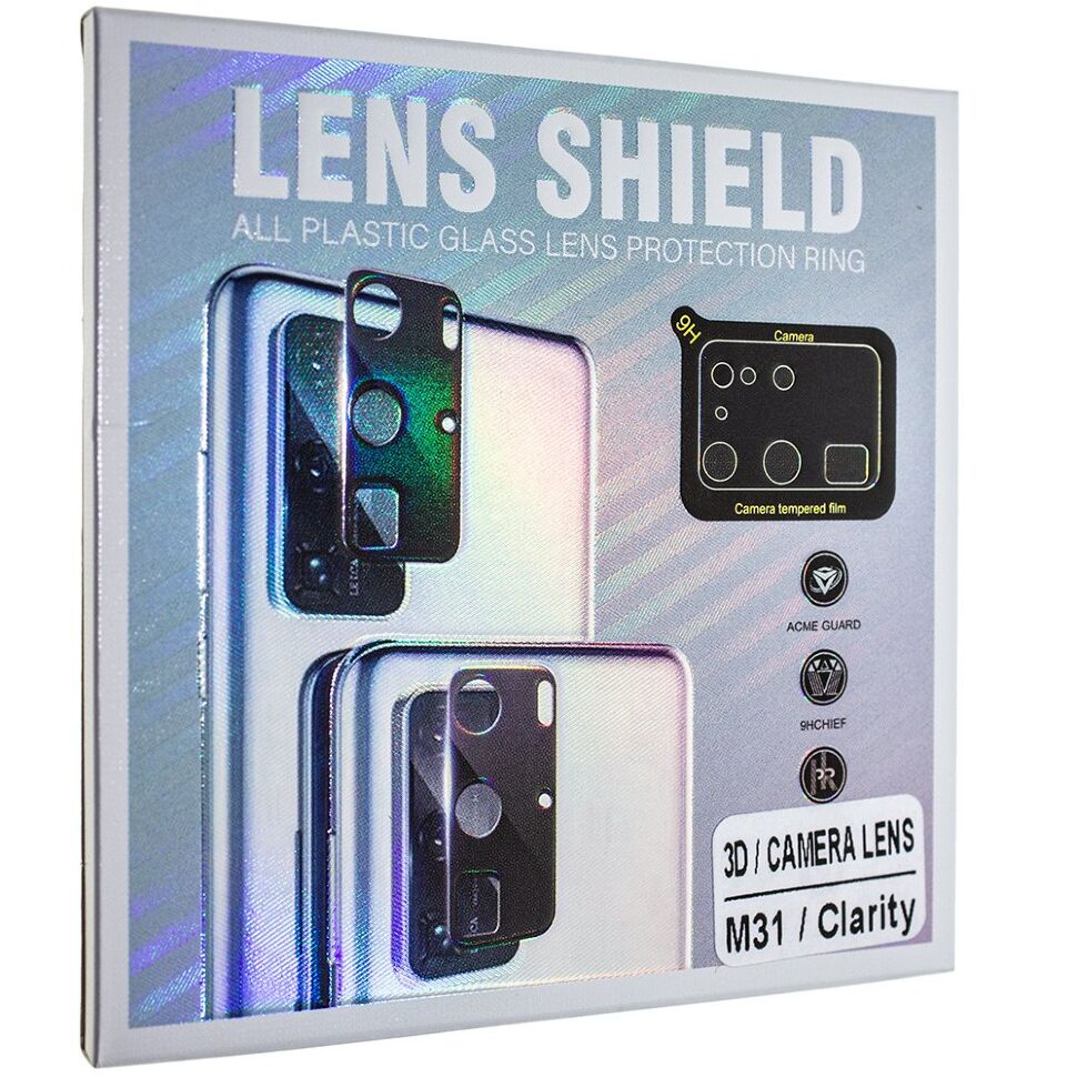 Захисне скло для камери 3D LENS SHIELD SAMSUNG M315 Galaxy M31 | M51 2020 чорний Захисне скло для камери 3D LENS SHIELD SAMSUNG M315 Galaxy M31 | M51 2020 чорний