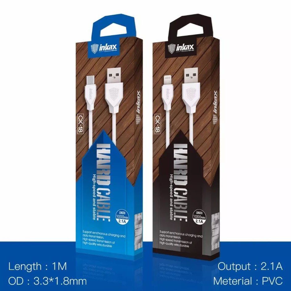 Кабель USB INKAX CK-18 2.4A USB-Type-C 1 метр