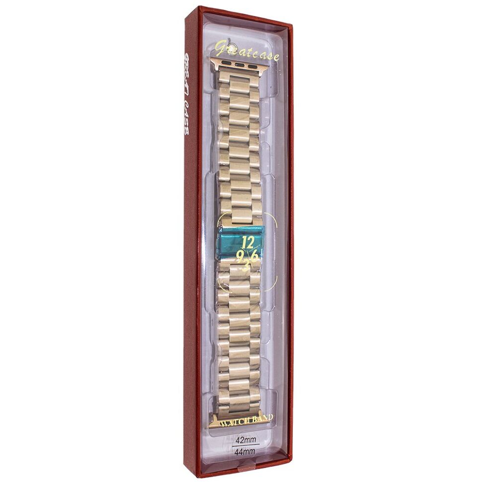 Ремінець металевий 3-Bead Metal APPLE WATCH 42 | 44 MM №21 Ремінець металевий 3-Bead Metal APPLE WATCH 42 | 44 MM №21