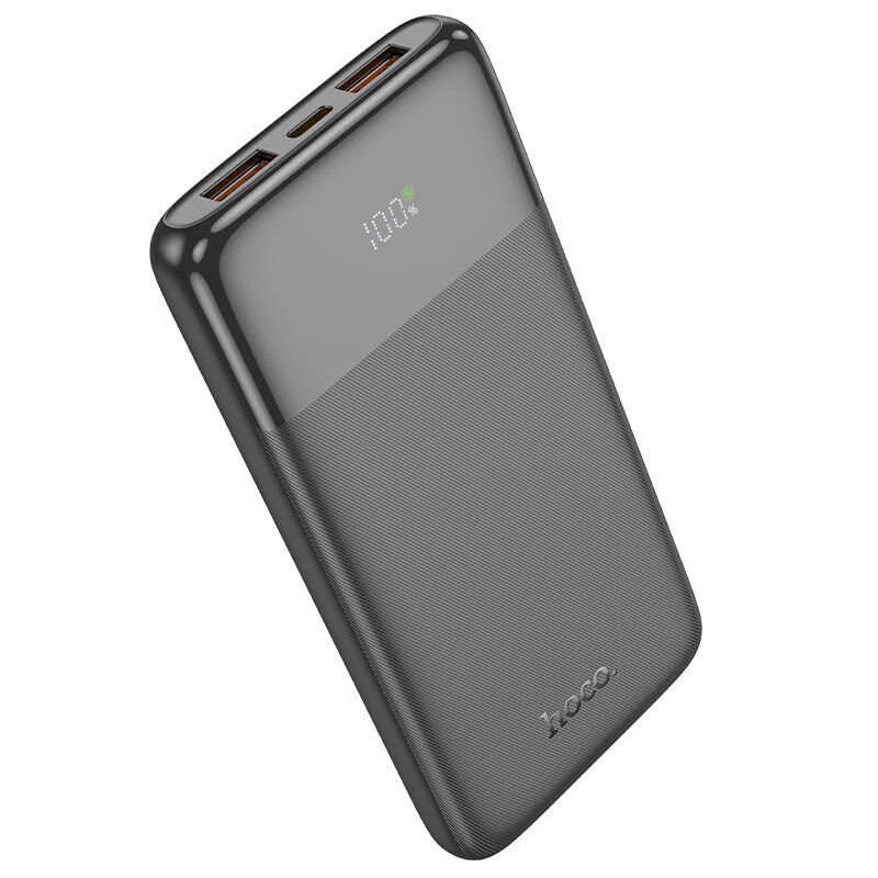 Power Bank HOCO J121 Fast 22.5W + PD 20W 10000 mAh, чорний