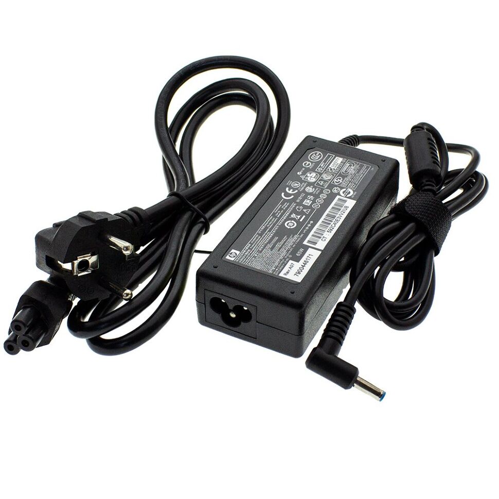 Блок живлення для ноутбука HP 65W 19.5V 3.33A (4.5*3.0 мм, з центральною голкою) Блок живлення для ноутбука HP 65W 19.5V 3.33A (4.5*3.0 мм, з центральною голкою)
