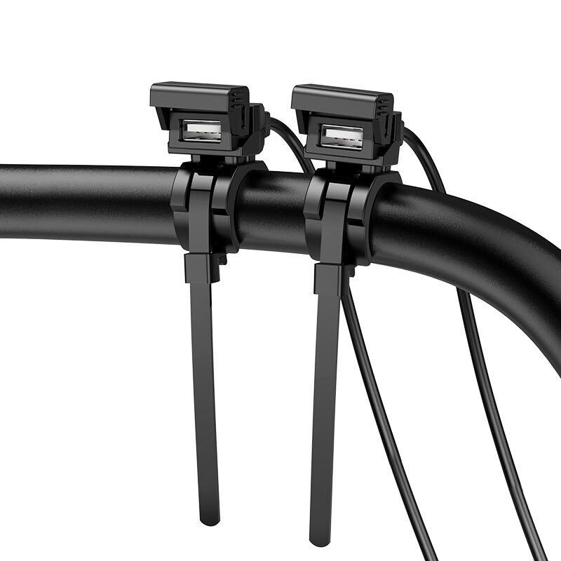 Зарядний пристрій для мотоцикла HOCO Z45A 2USB 2,4A