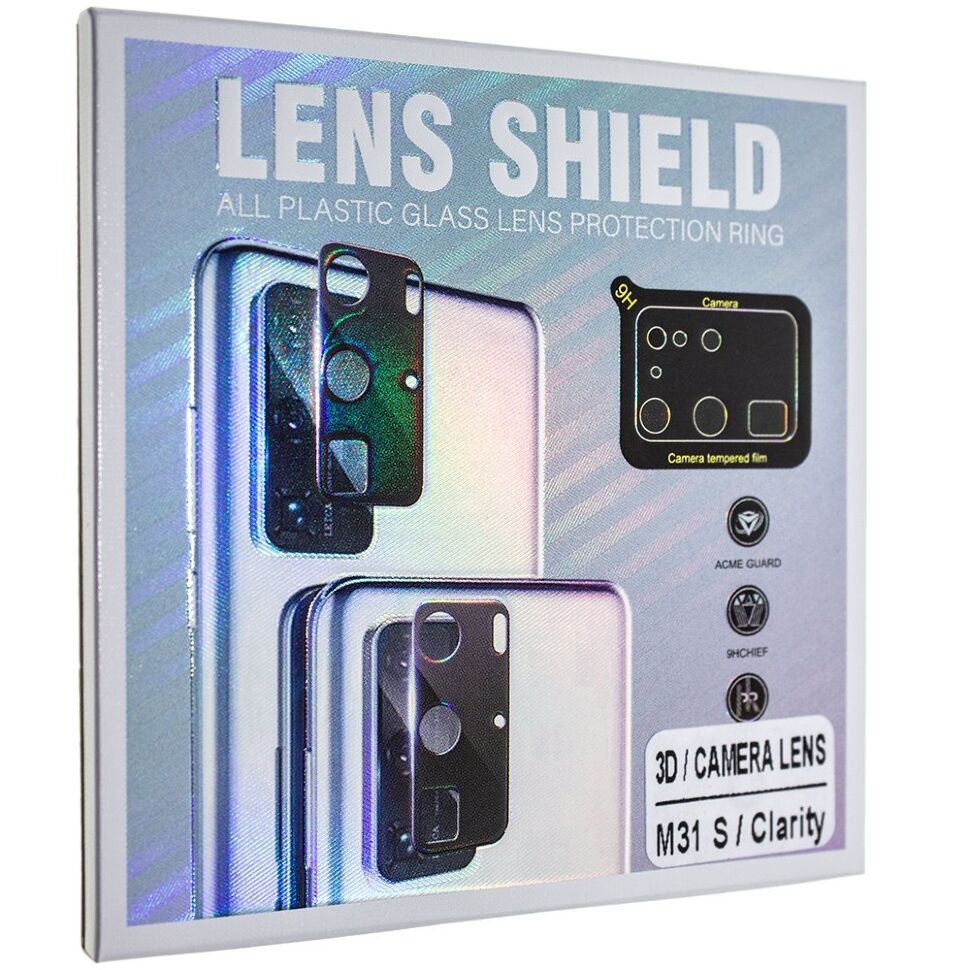 Захисне скло для камери 3D LENS SHIELD SAMSUNG M317 Galaxy M31S 2020 чорний Захисне скло для камери 3D LENS SHIELD SAMSUNG M317 Galaxy M31S 2020 чорний