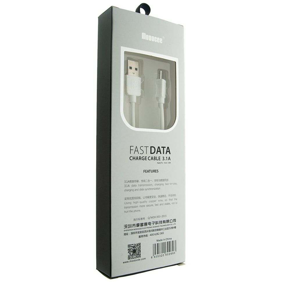 Кабель USB MODOCEE X15 MICRO USB Кабель USB MODOCEE X15 MICRO USB