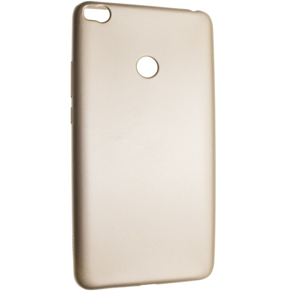 Матова силіконова накладка ROCK Xiaomi Mi Max 2 (золотий) Матова силіконова накладка ROCK Xiaomi Mi Max 2 (золотий)