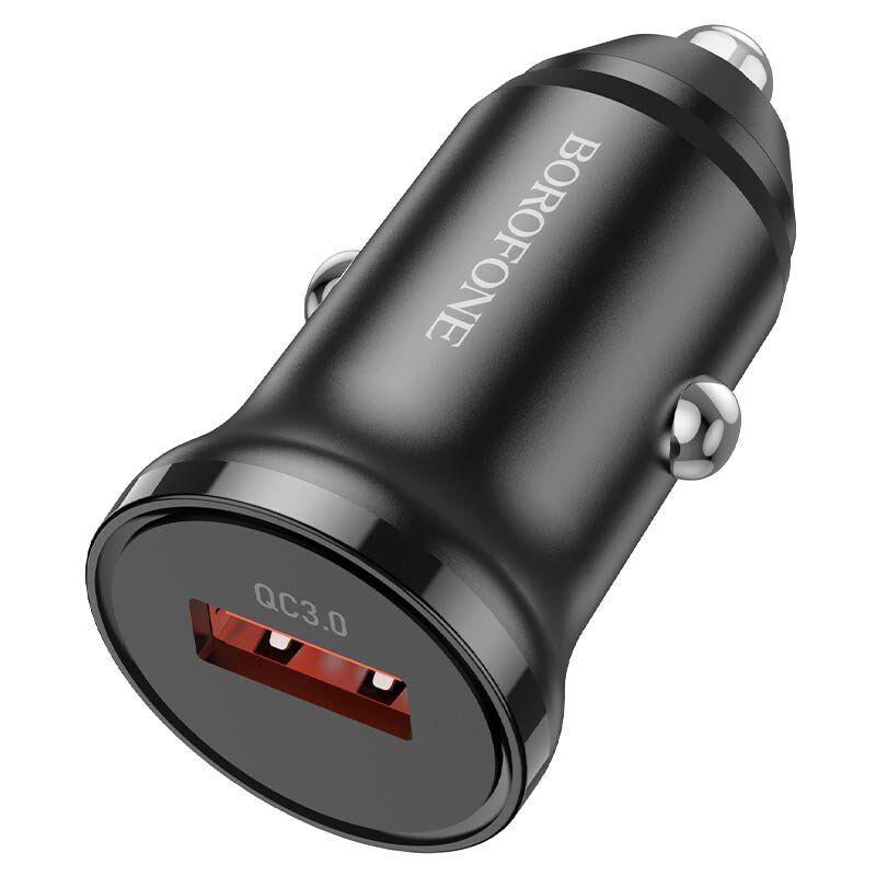 Автомобільний зарядний пристрій BOROFONE BZ18 single port QC3.0 car charger Автомобільний зарядний пристрій BOROFONE BZ18 single port QC3.0 car charger