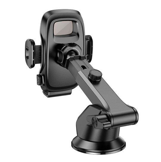 Автомобільний тримач HOCO H15 на лобове скло присоска - утримувач з кнопкою