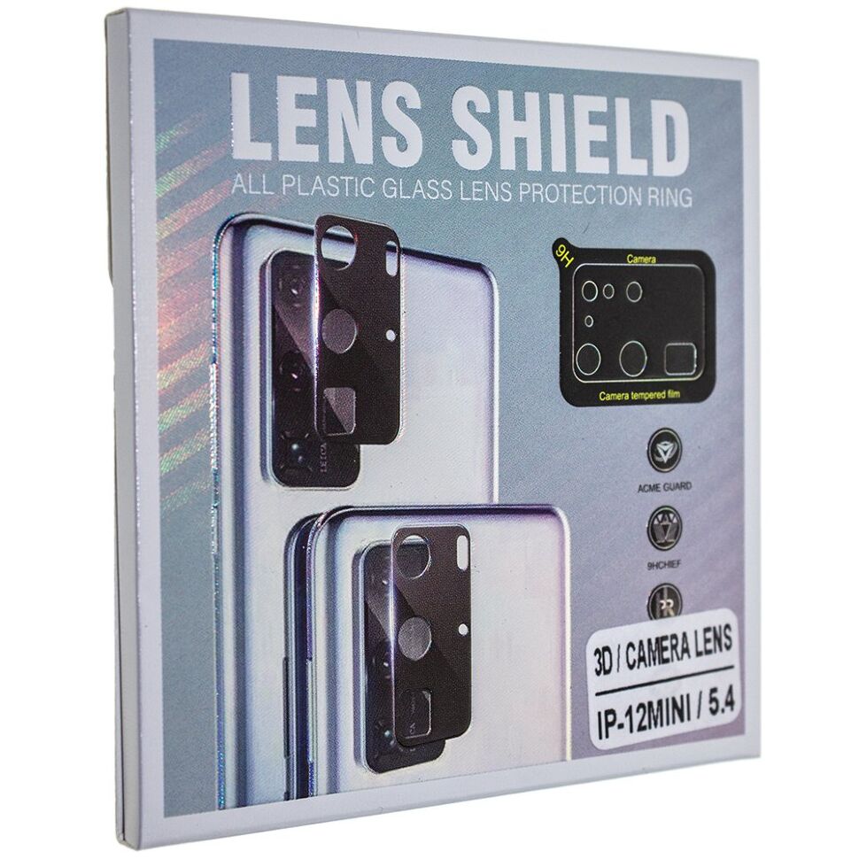Захисне скло для камери 3D LENS SHIELD APPLE IPHONE 13 PRO | 13 PRO MAX чорний