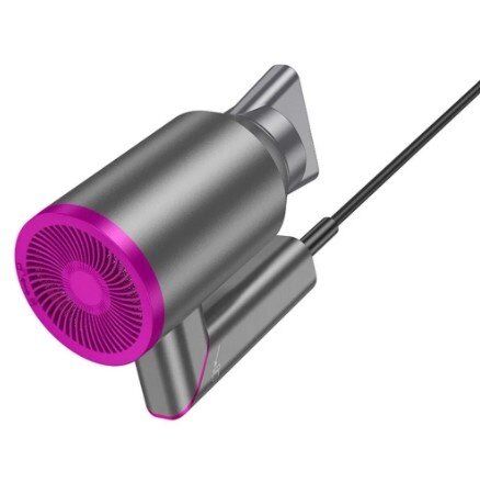 Фен для волосся HOCO HP13 з гарячим і холодним повітрям, РОЖЕВО-ЧЕРВОНИЙ Фен для волосся HOCO HP13 з гарячим і холодним повітрям, РОЖЕВО-ЧЕРВОНИЙ