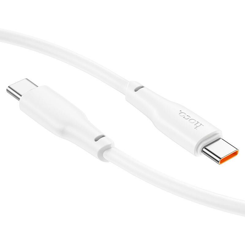 USB-C кабель HOCO X93 60W Type-C - Type-C 2 MЕТРИ БIЛИЙ USB-C кабель HOCO X93 60W Type-C - Type-C 2 MЕТРИ БIЛИЙ