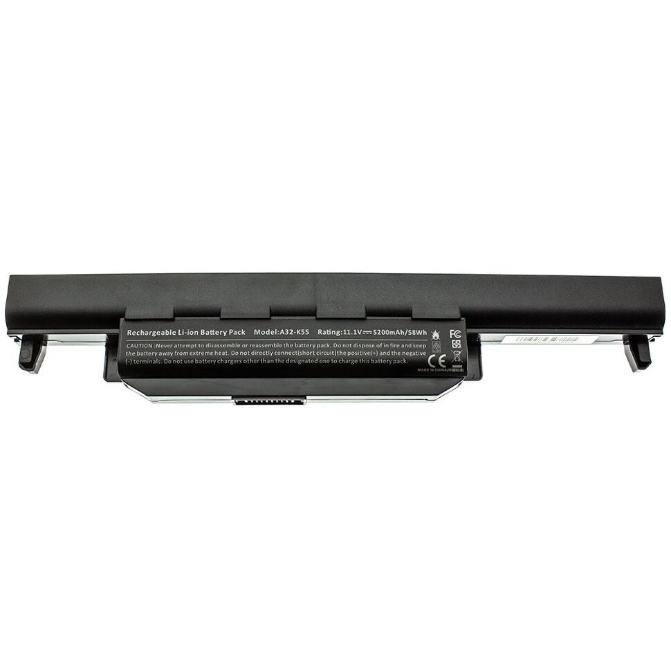 Акумуляторна батарея до ноутбука Asus A32-K55 11.1V 5200mAh 58Wh Black Акумуляторна батарея до ноутбука Asus A32-K55 11.1V 5200mAh 58Wh Black