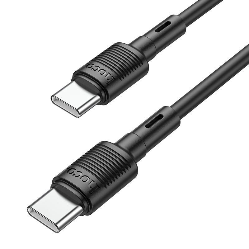 USB-C кабель HOCO X83 60W Type-C - Type-C 1 MЕТР ЧОРНИЙ