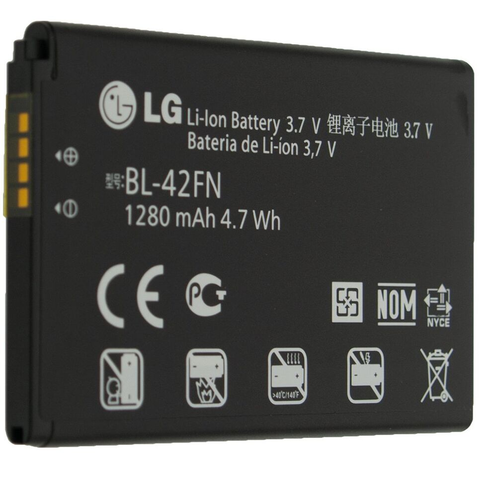 Акумулятор ОРИГІНАЛ КУЛЕК LG BL-42FN | C550 Optimus Chat | P350 Optimus Me