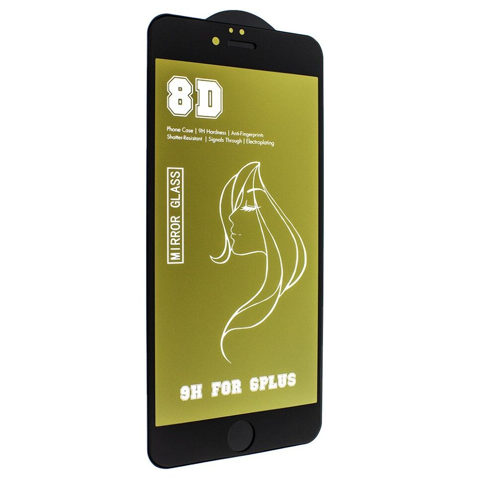 Захисне скло 8D MIRROR APPLE IPHONE 6 PLUS Захисне скло 8D MIRROR APPLE IPHONE 6 PLUS