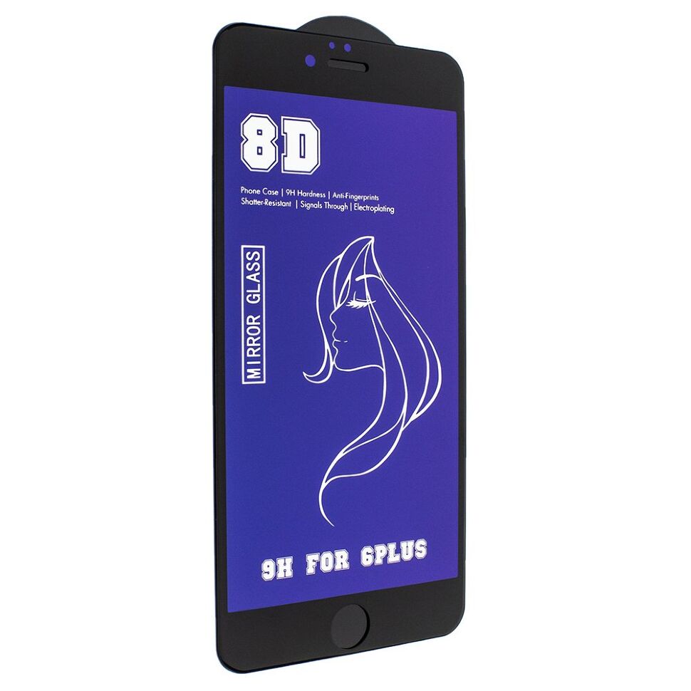 Захисне скло 8D MIRROR APPLE IPHONE 6 PLUS Захисне скло 8D MIRROR APPLE IPHONE 6 PLUS