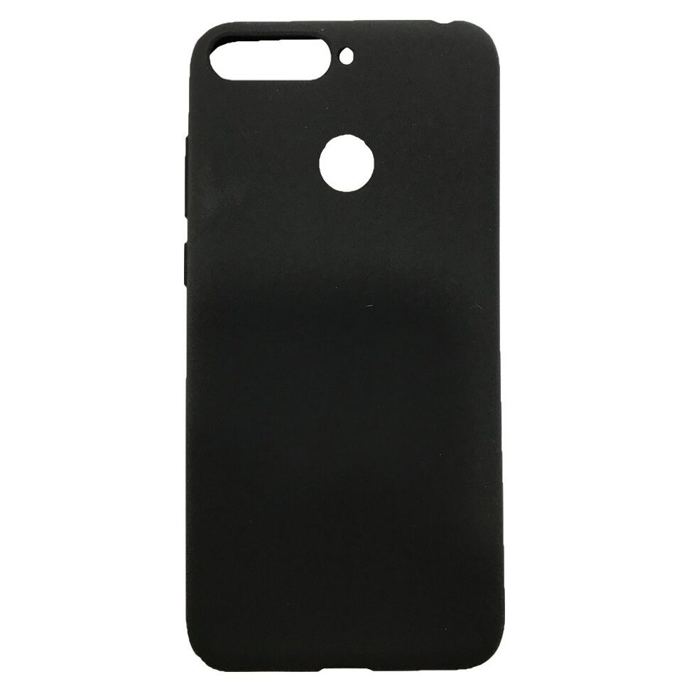 Матова силіконова накладка ROCK HUAWEI Y7 PRIME 2018 | Nova 2 Lite | Honor 7C (чорний) Матова силіконова накладка ROCK HUAWEI Y7 PRIME 2018 | Nova 2 Lite | Honor 7C (чорний)