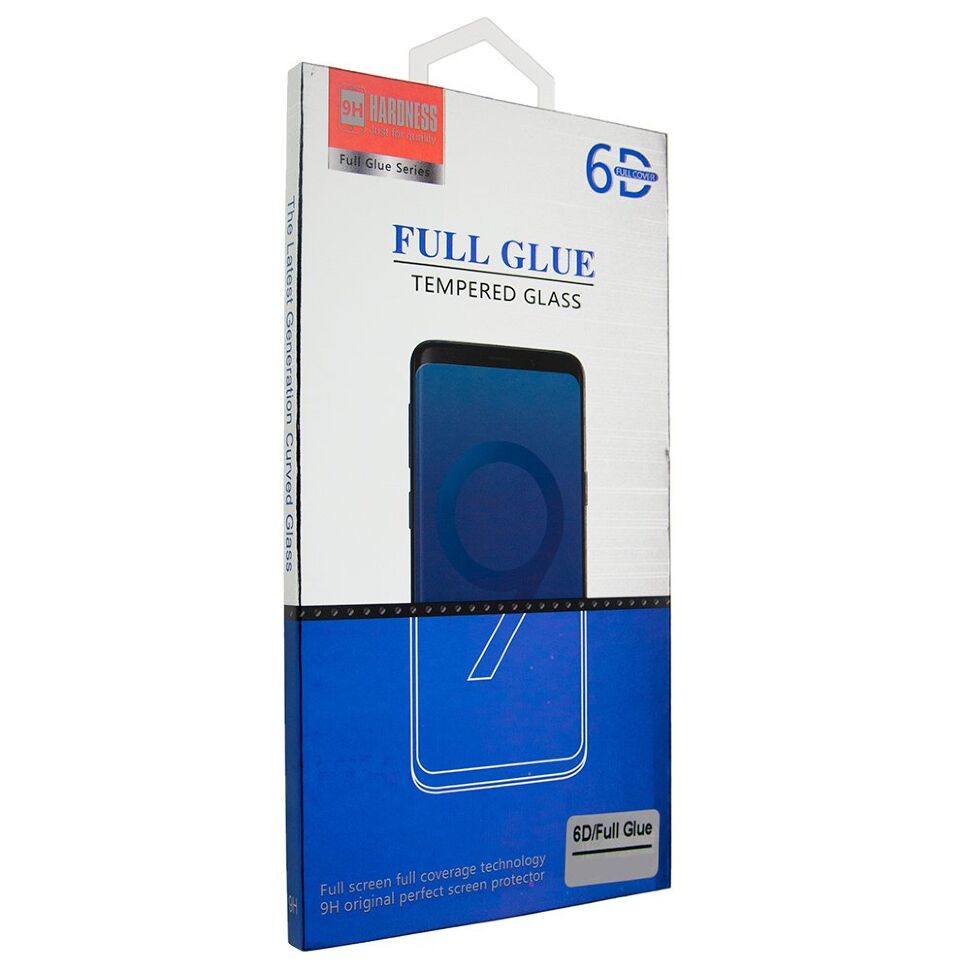 Скло 6D FULL GLUE SAMSUNG G950 Galaxy S8 ЧОРНИЙ