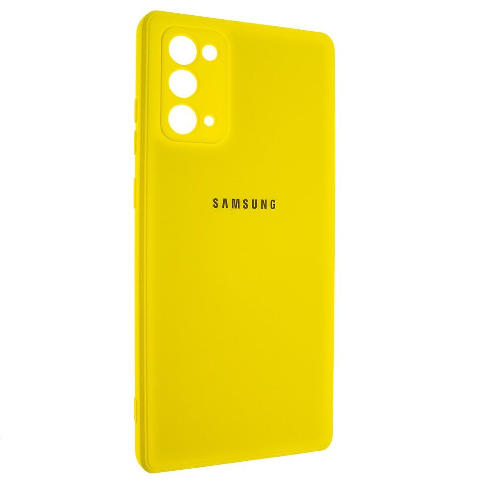 Задня накладка силіконова з закритою камерою для SAMSUNG N980 Galaxy Note 20