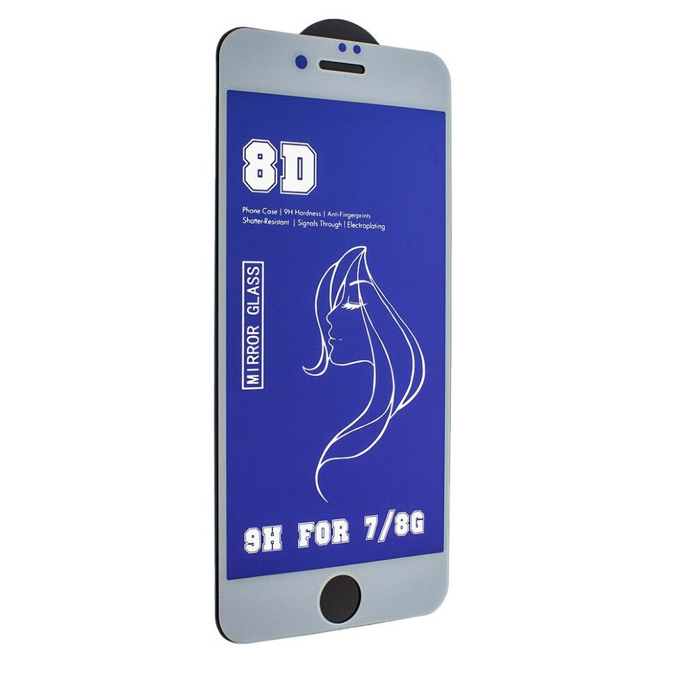 Захисне скло 8D MIRROR APPLE IPHONE 7 | 8 Захисне скло 8D MIRROR APPLE IPHONE 7 | 8