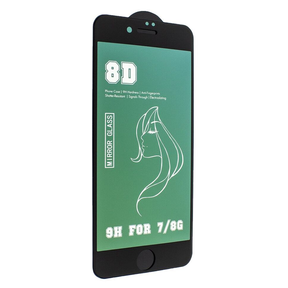 Захисне скло 8D MIRROR APPLE IPHONE 7 | 8 Захисне скло 8D MIRROR APPLE IPHONE 7 | 8
