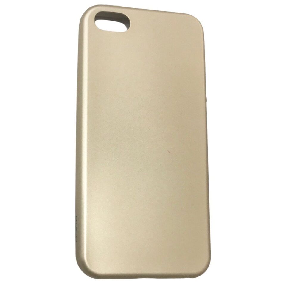 Матова силіконова накладка ROCK iPhone 5 (золотий) Матова силіконова накладка ROCK iPhone 5 (золотий)