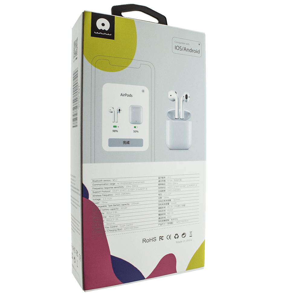 Бездротові навушники WUW R81 TWS Wireless earbuds Бездротові навушники WUW R81 TWS Wireless earbuds