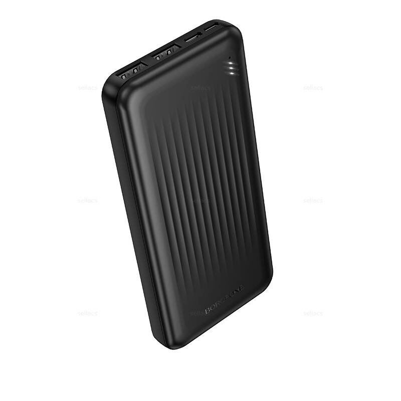 Портативний зарядний пристрій (Power Bank) BOROFONE BJ78 Clever 10000 mAh, чорний